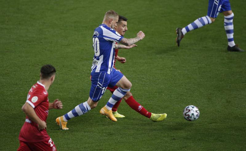 El partido se disputó en La Rosaleda 