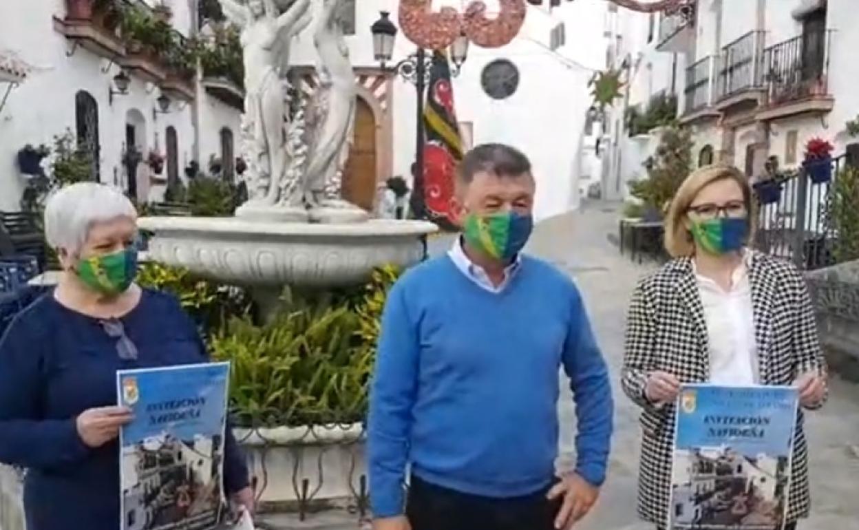 Presentación de la campaña de agradecimiento a los vecinos. 