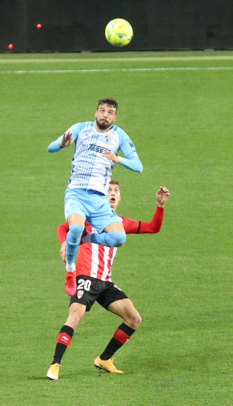 El partido se volvió a disputar en una Rosaleda sin público 