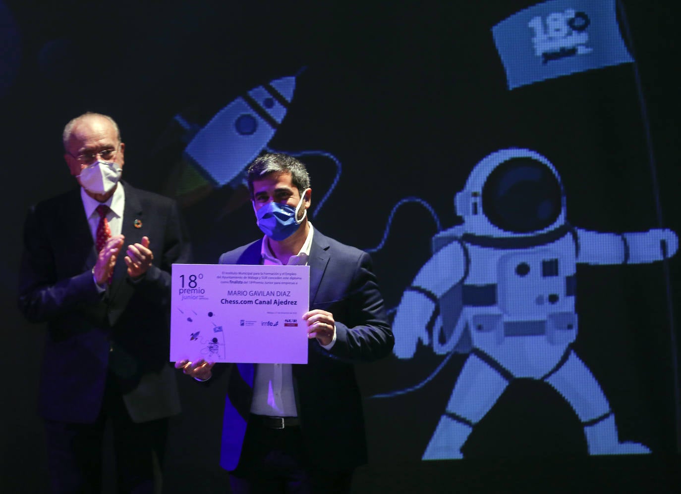 Gala de entrega de los 18 Premios Junior del Imfe. 