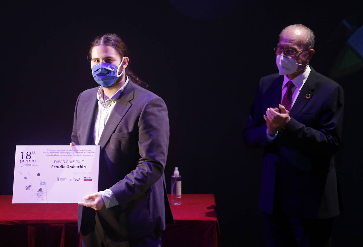 Gala de entrega de los 18 Premios Junior del Imfe. 