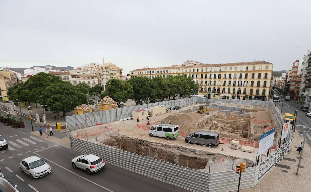 Las excavaciones han sacado a la luz restos romanos, musulmanes y cristianos. 