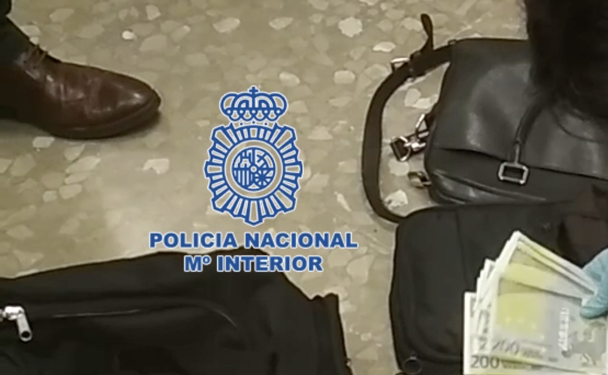 Intervención de la Policía Nacional. 