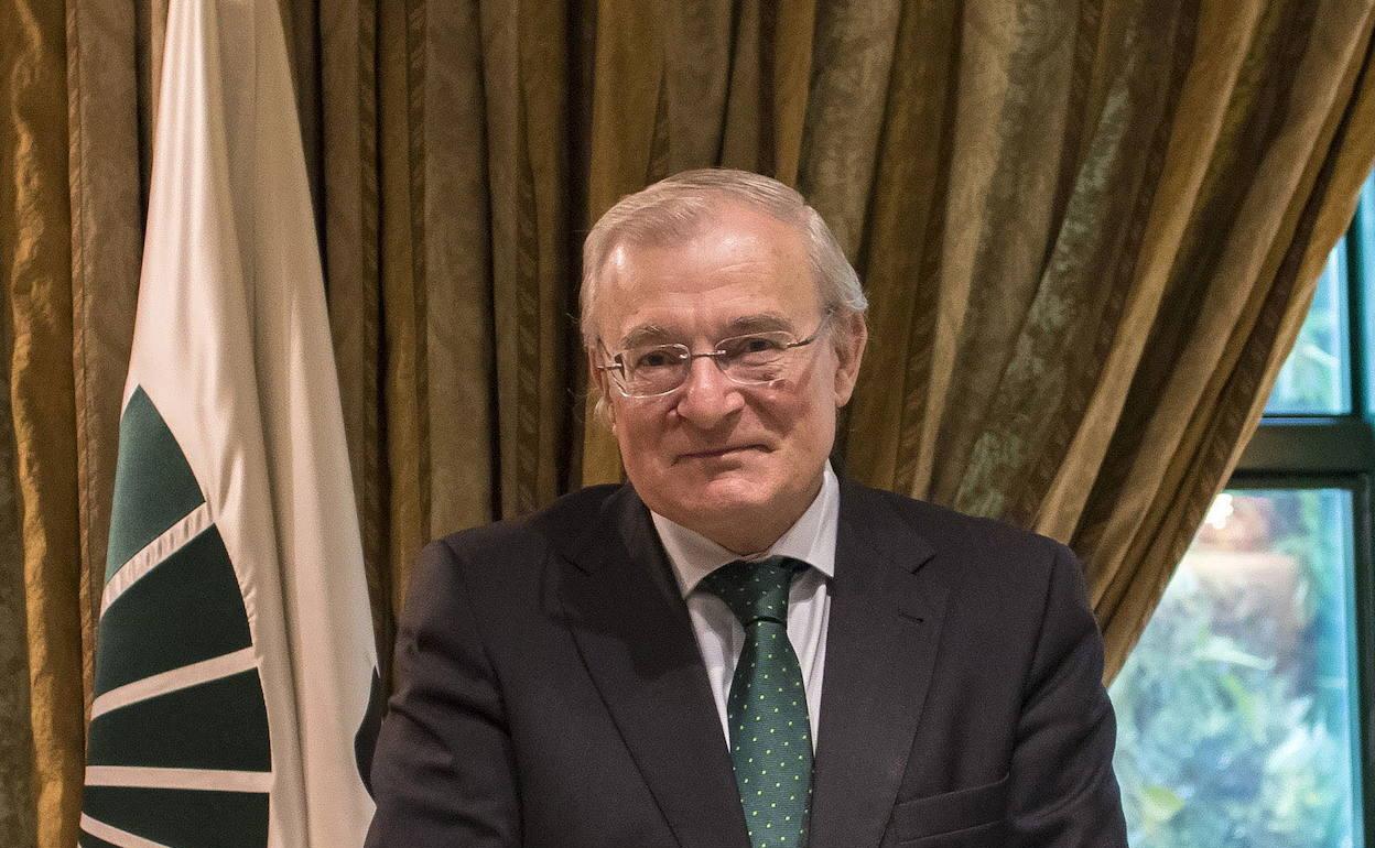 Manuel Azuaga, presidente de Unicaja Banco