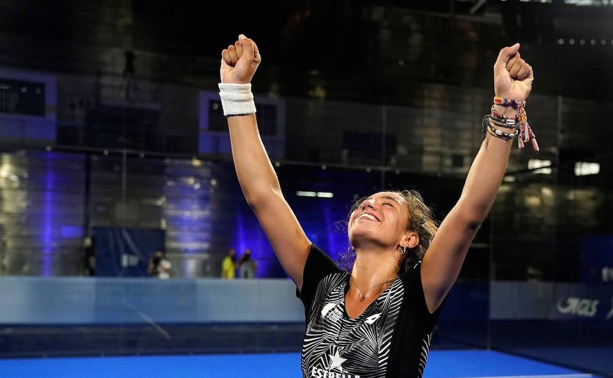 Bea González, entre las mejores del pádel. 