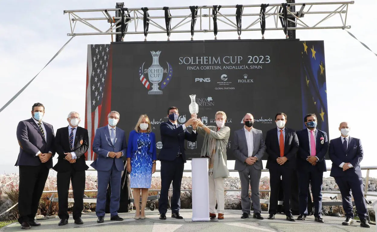 Presentación de la Solheim Cup de 2023 el pasado mes de octubre. 