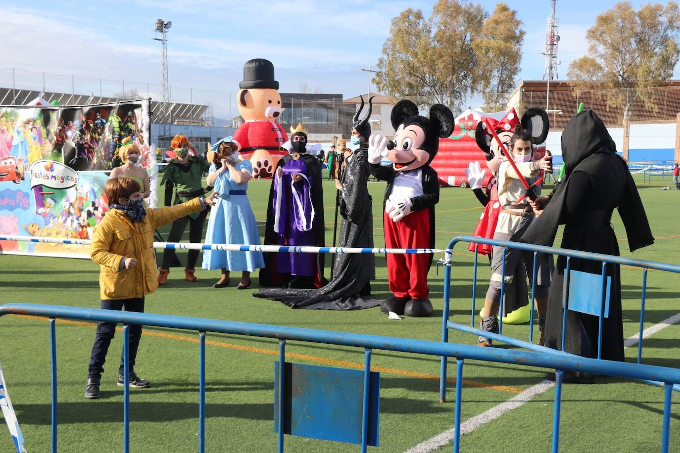 Los Reyes Magos reciben a los niños de Ronda