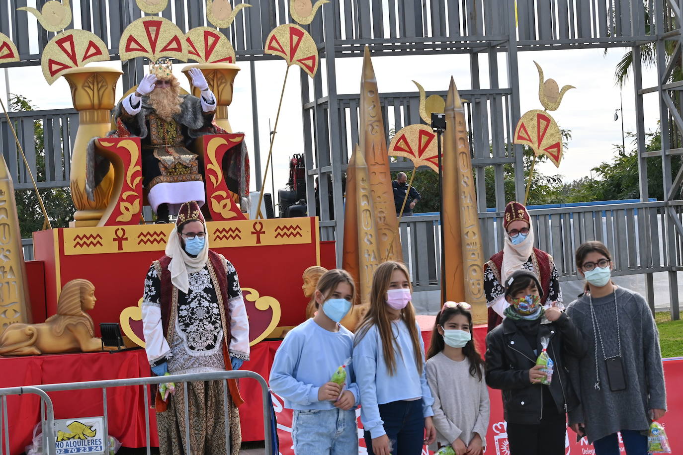 Visita de los Reyes Magos a San Pedro de Alcántara