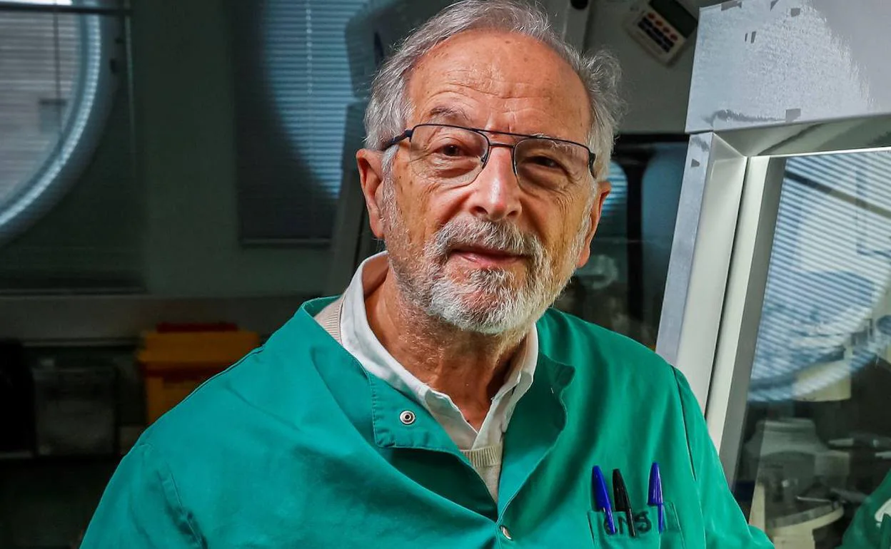 El jefe del Laboratorio de Investigación del Coronavirus del CSIC, Luis Enjuanes. 