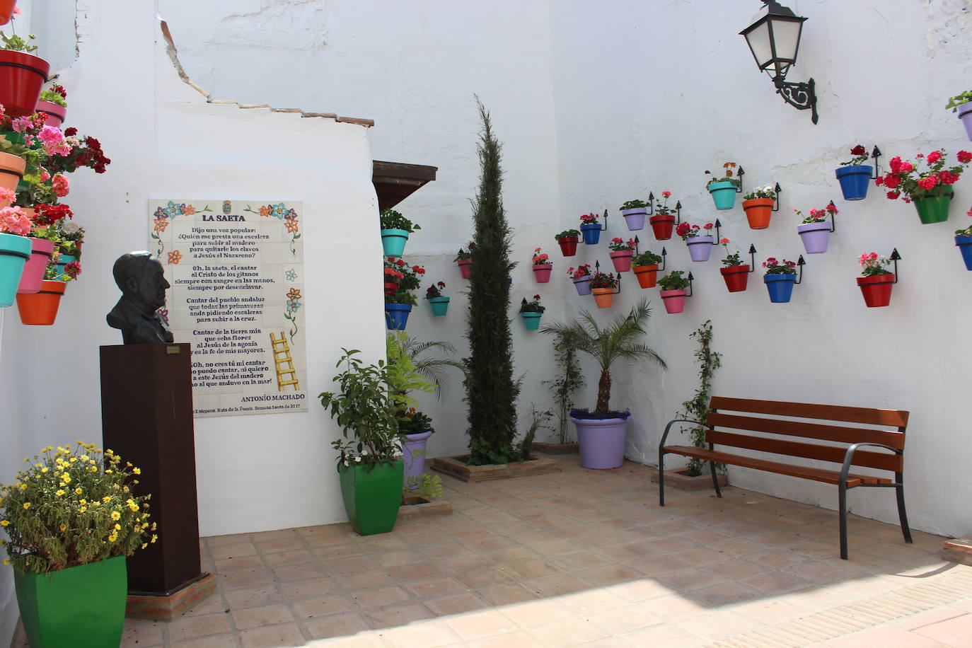 El casco urbano de Estepona, un museo al aire libre. 