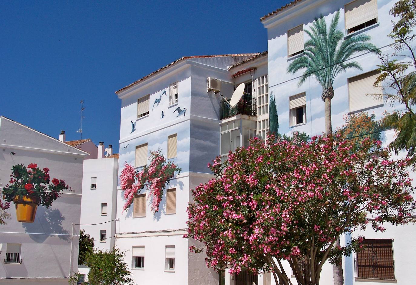 El casco urbano de Estepona, un museo al aire libre. 