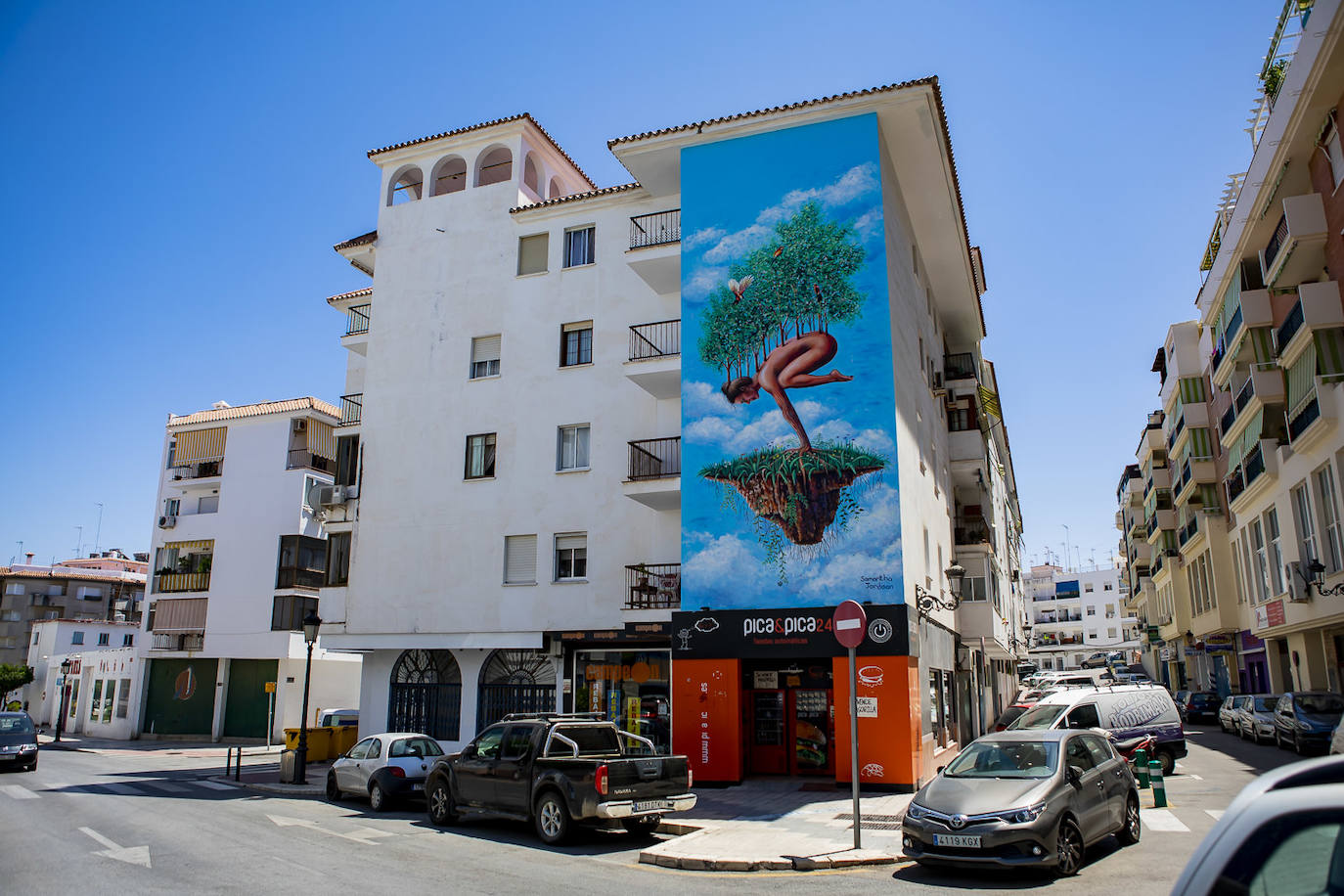 El casco urbano de Estepona, un museo al aire libre. 