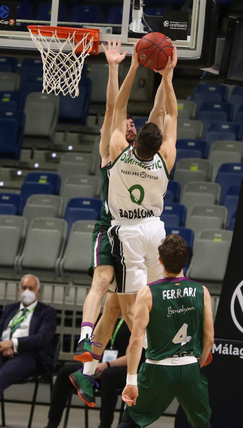 La segunda fase de la Eurocup arrancó en el Martín Carpena