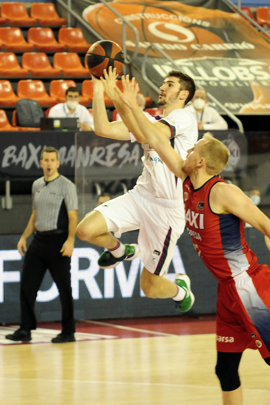 El Unicaja volvió a ser muy inferior a su rival, en esta ocasión el Manresa 