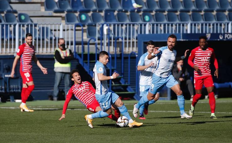 Las mejores imágenes del Málaga - Granada en la Copa del Rey