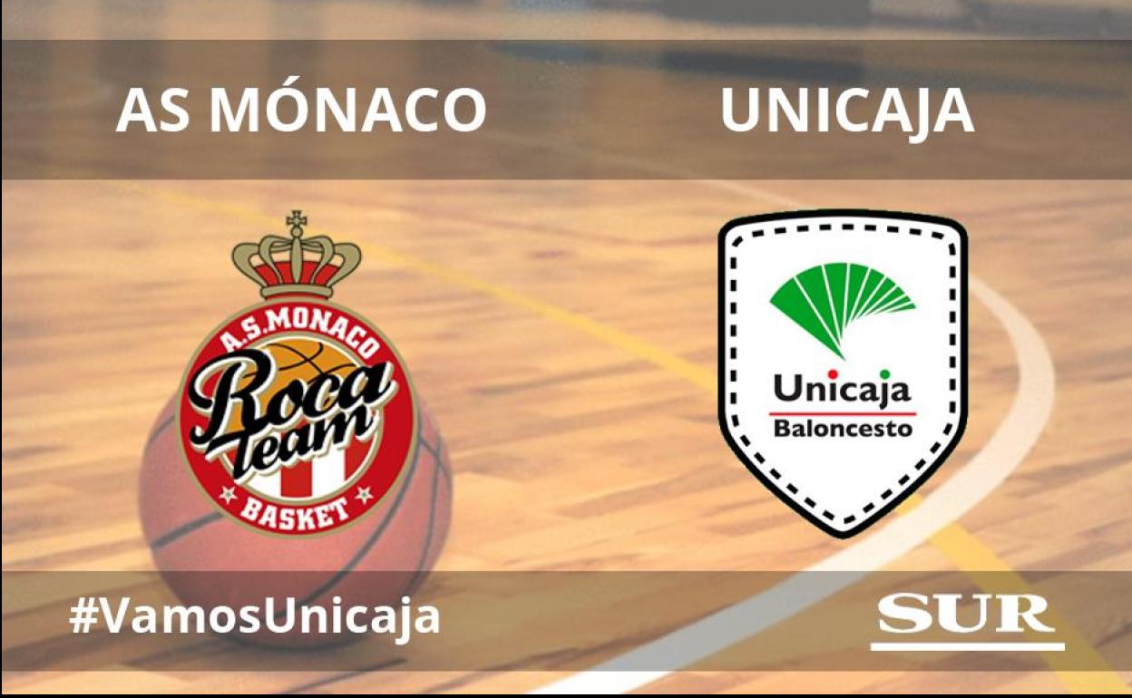 Directo AS Mónaco- Unicaja | Jornada 2 del Top-16 de la Euroliga | Martes 19 de enero a las 18.30, en Dazn