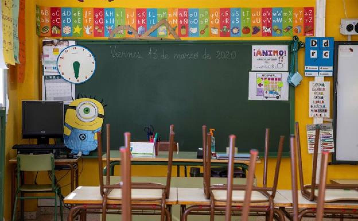 Andalucía registra ocho centros escolares cerrados, siete más que el viernes