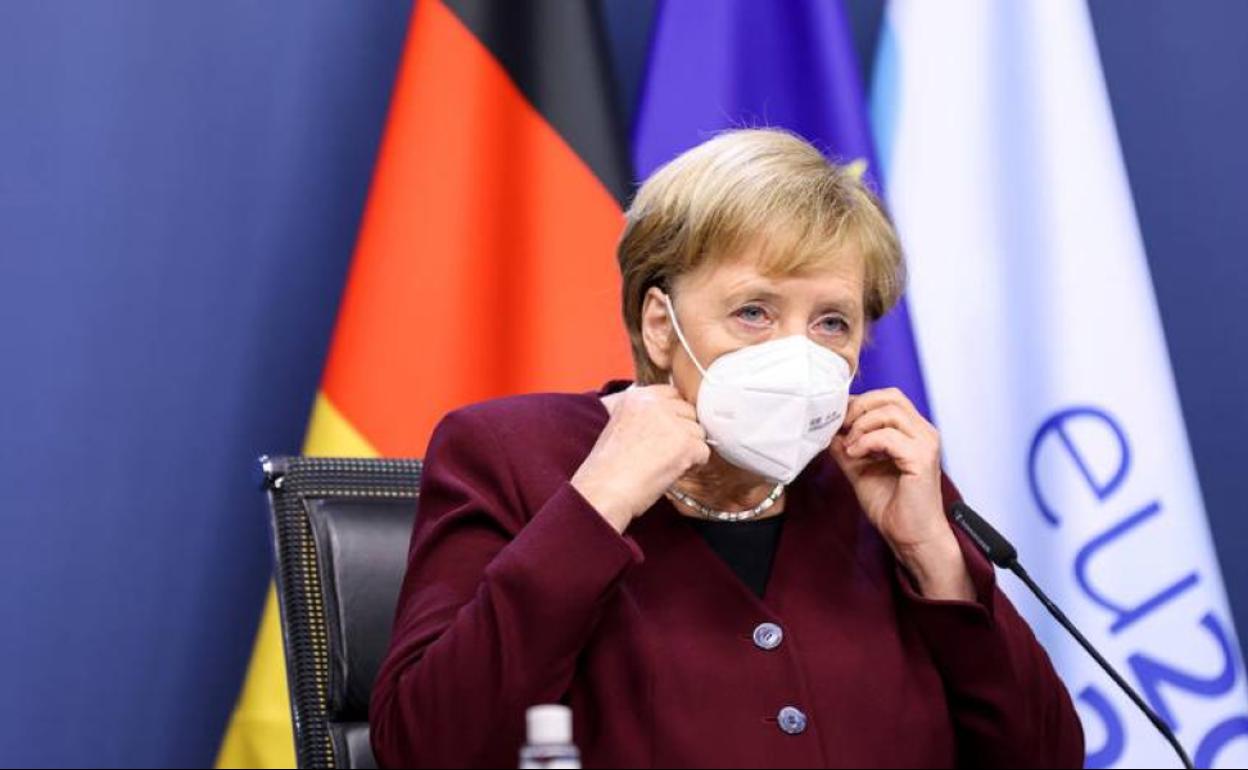 Merkel celebra la «amplia base de convicciones comunes» con biden | diario sur