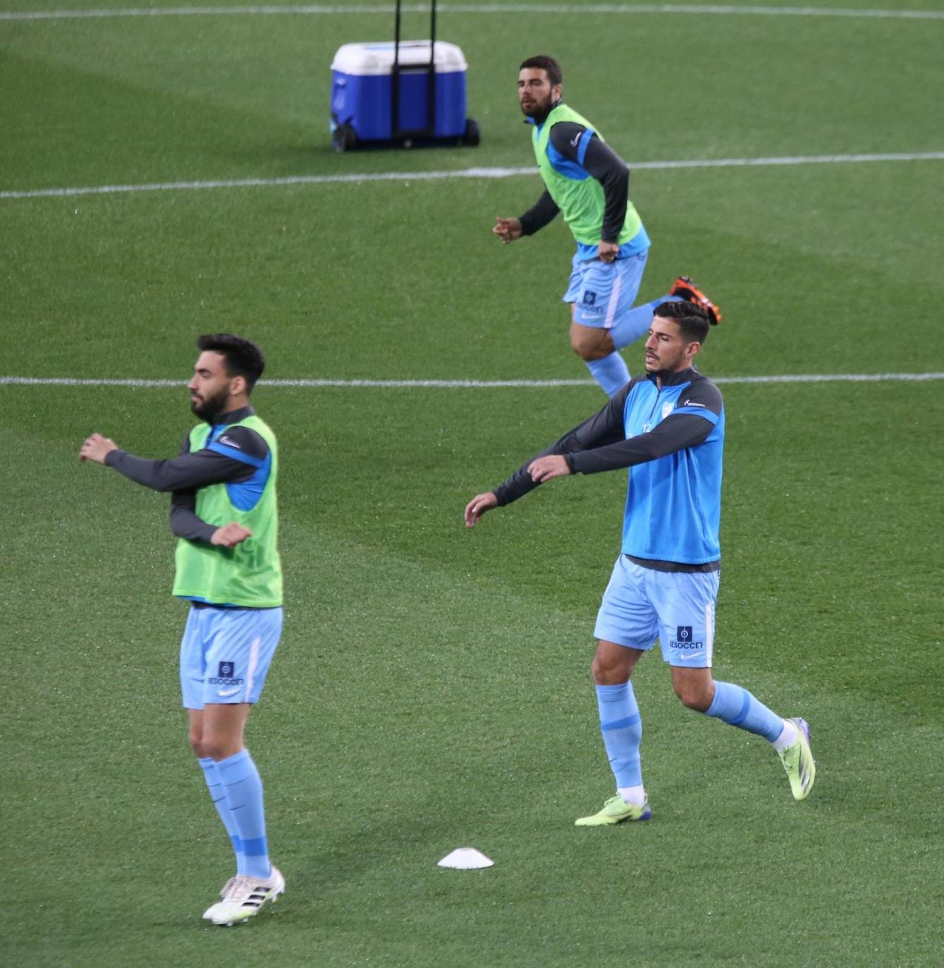 El Málaga, obligado a remontar desde los primeros minutos 