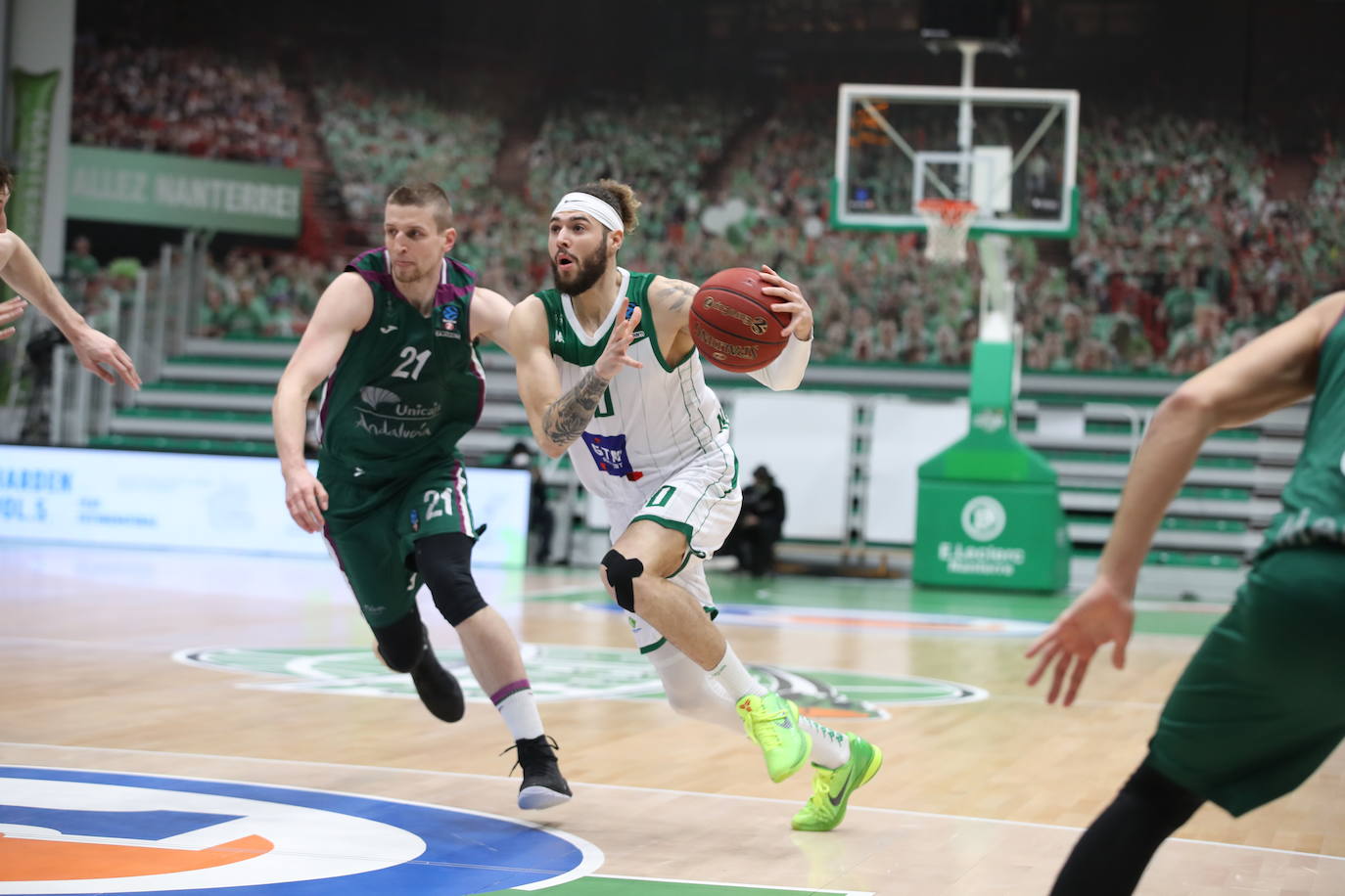 Fotos: La mejores imágenes del Nanterre-Unicaja