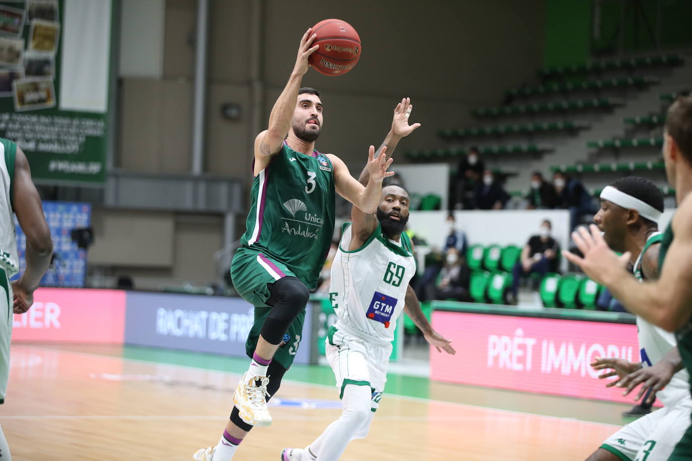 Fotos: La mejores imágenes del Nanterre-Unicaja