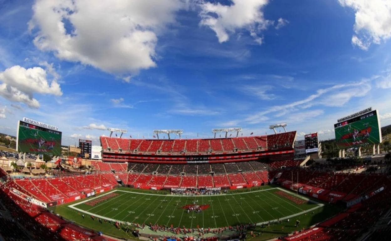 Una imagen del Raymanod James Stadium, en Tampa Bay. 