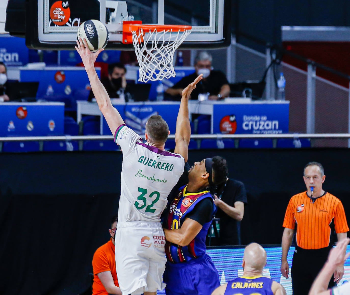 La Copa del Rey 2021 se disputa en el pabellón Wizink Center de la capital madrileña 