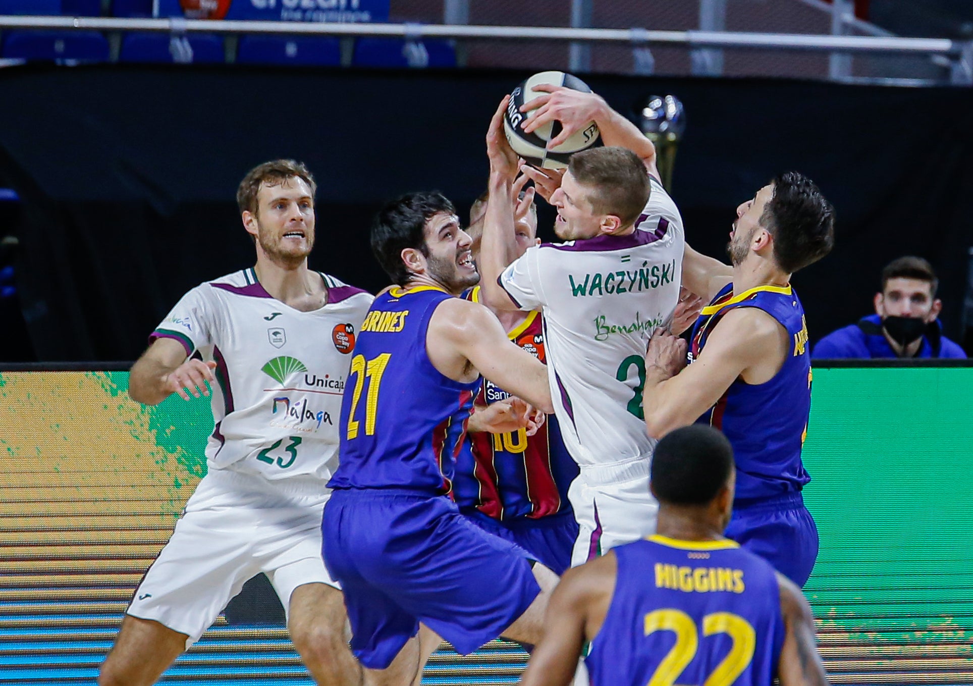 La Copa del Rey 2021 se disputa hasta el domingo en el pabellón Wizink Center de la capital madrileña 