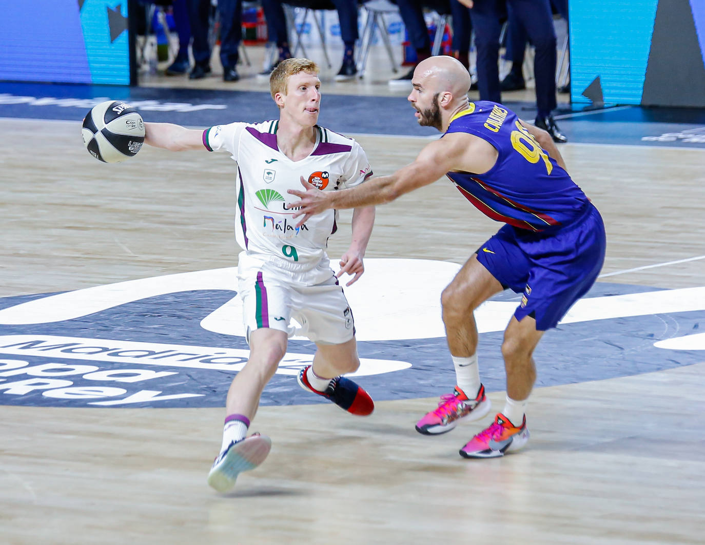 La Copa del Rey 2021 se disputa hasta el domingo en el pabellón Wizink Center de la capital madrileña 