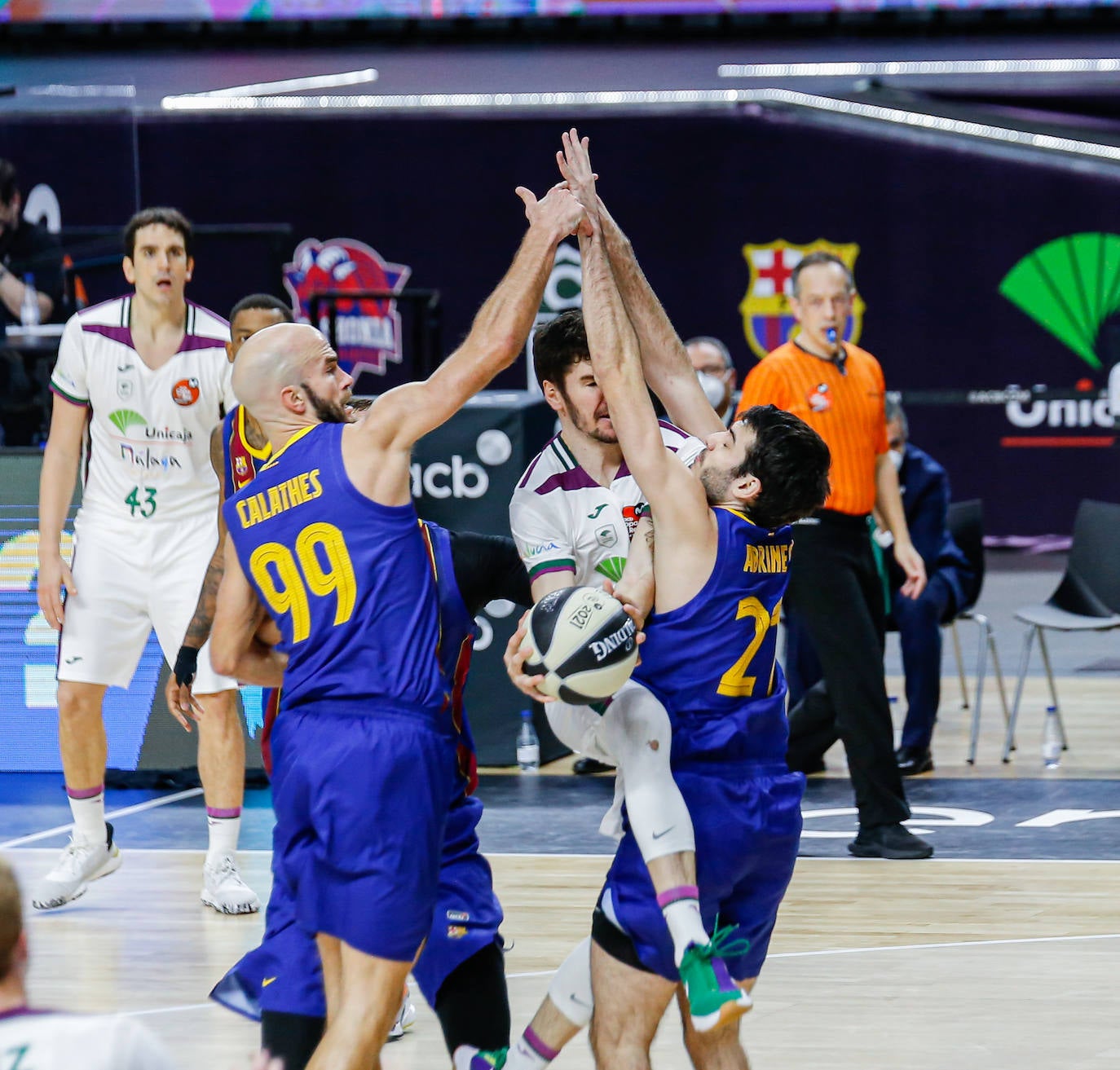 La Copa del Rey 2021 se disputa hasta el domingo en el pabellón Wizink Center de la capital madrileña 