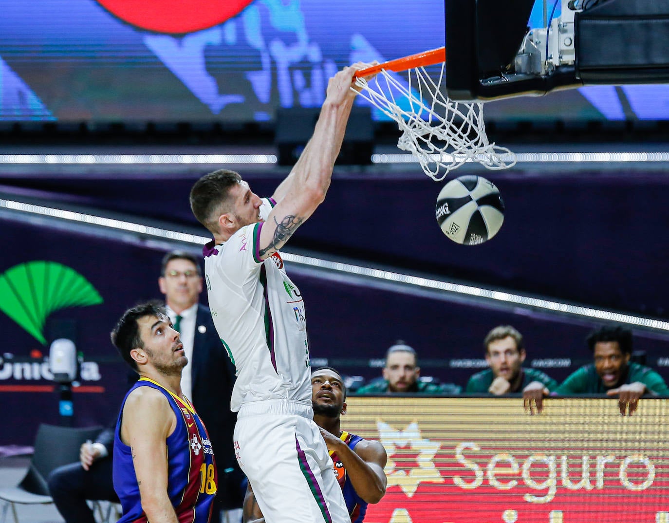 La Copa del Rey 2021 se disputa hasta el domingo en el pabellón Wizink Center de la capital madrileña 