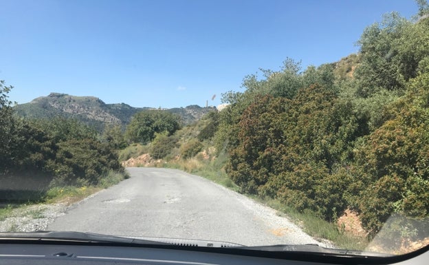 Camino de El Chorro-Las Angosturas.