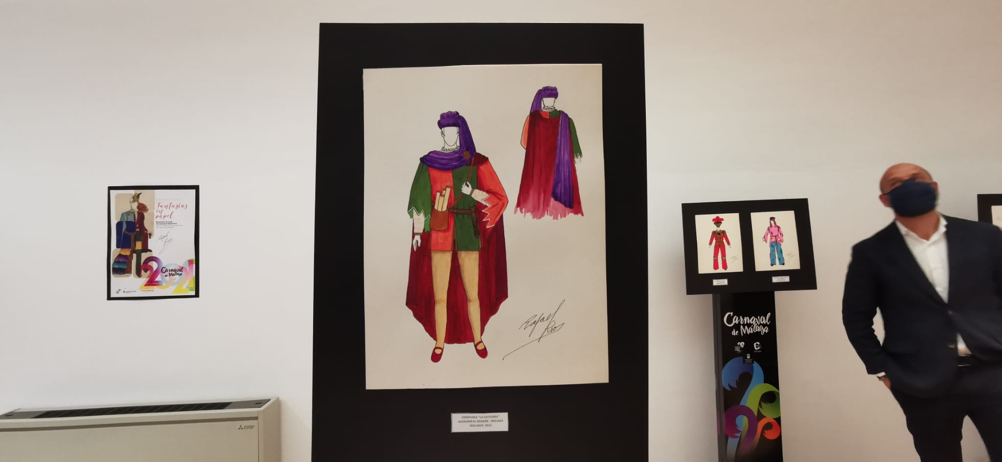 La muestra tendrá carácter itinerante y podrá visitarse en la Casa del Carnaval hasta el 25 de febrero