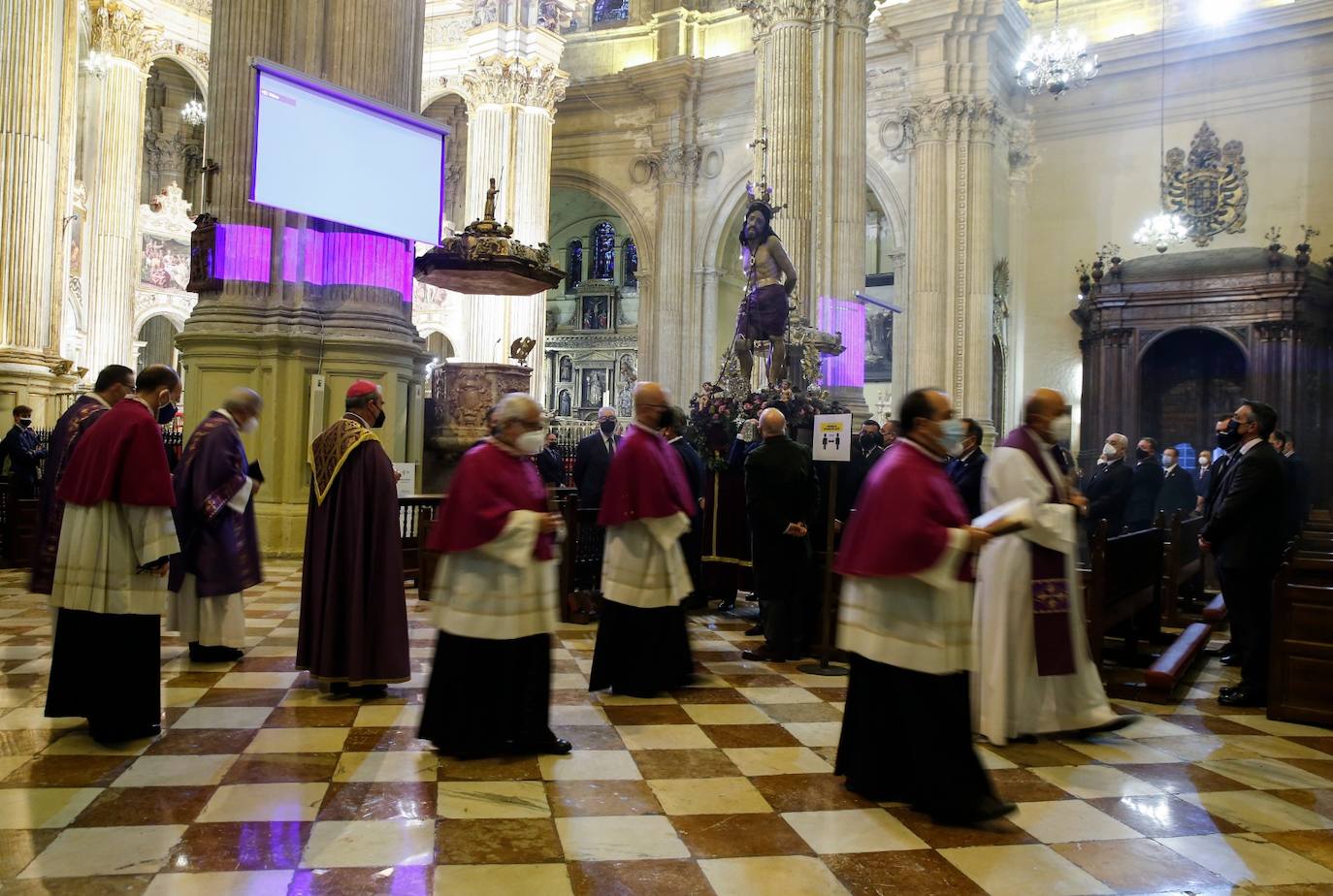 Vía crucis histórico de la Catedral de Málaga. 