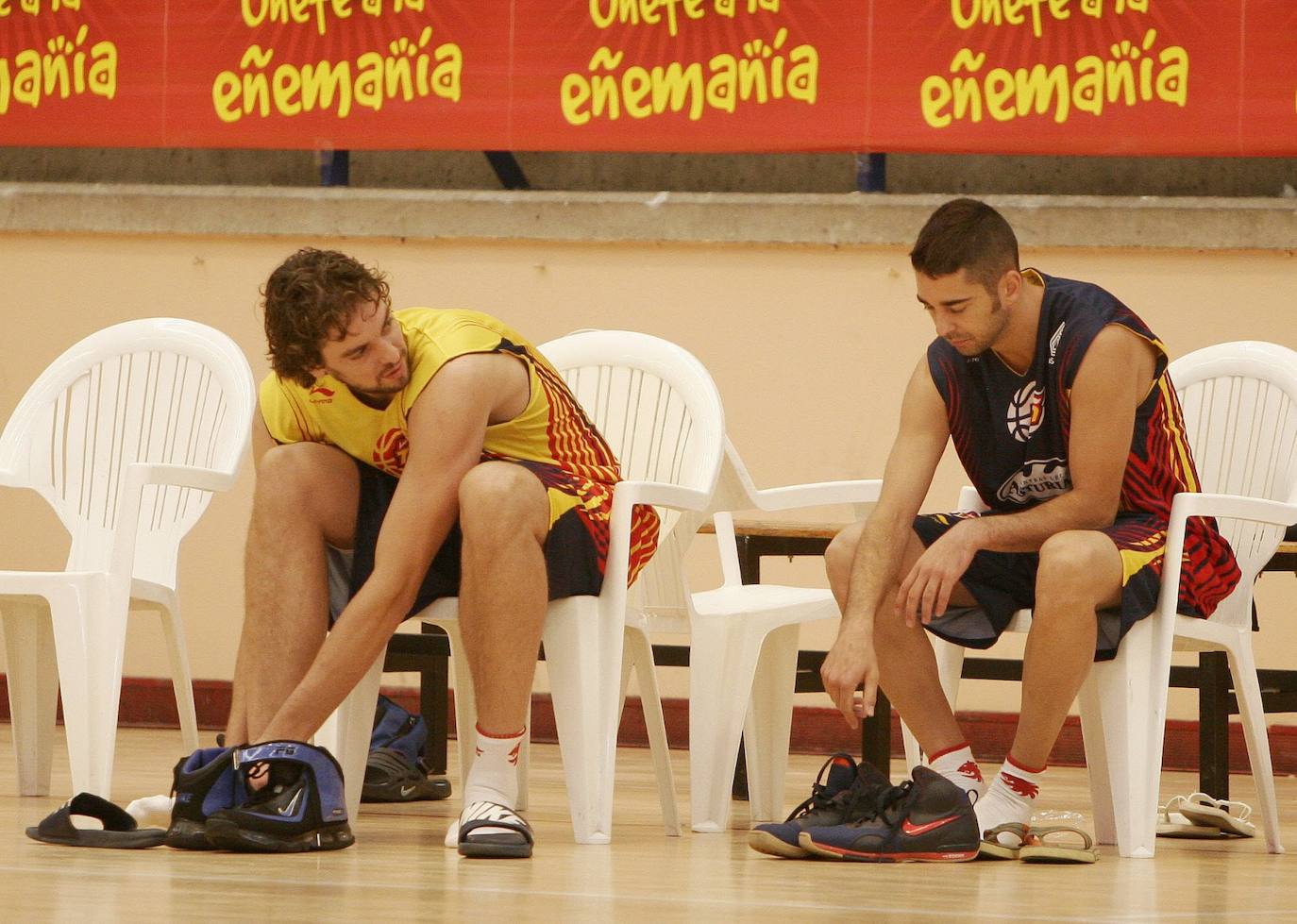 Gasol ha preparado en Málaga varias citas con la selección española y jugó un amistoso contra el Unicaja cuando militaba en los Memphis Grizzlies de la NBA 