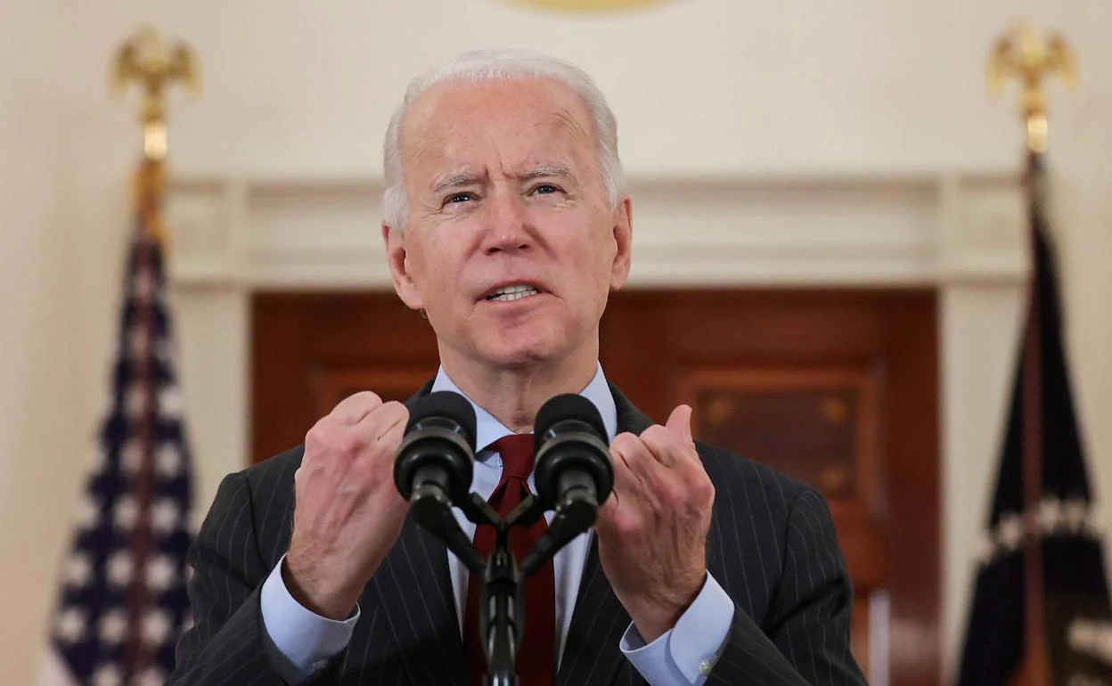 Joe Biden, en la imagen, había retrasado su contacto con Riad