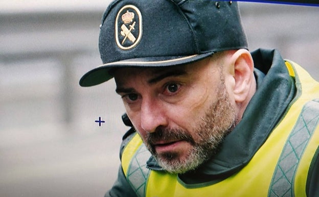 Jaime Ordóñez, en una escena de 'El cuarto pasajero'. 
