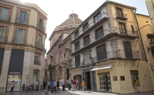 Sede de la Sociedad Económica de Amigos del País, en Málaga.