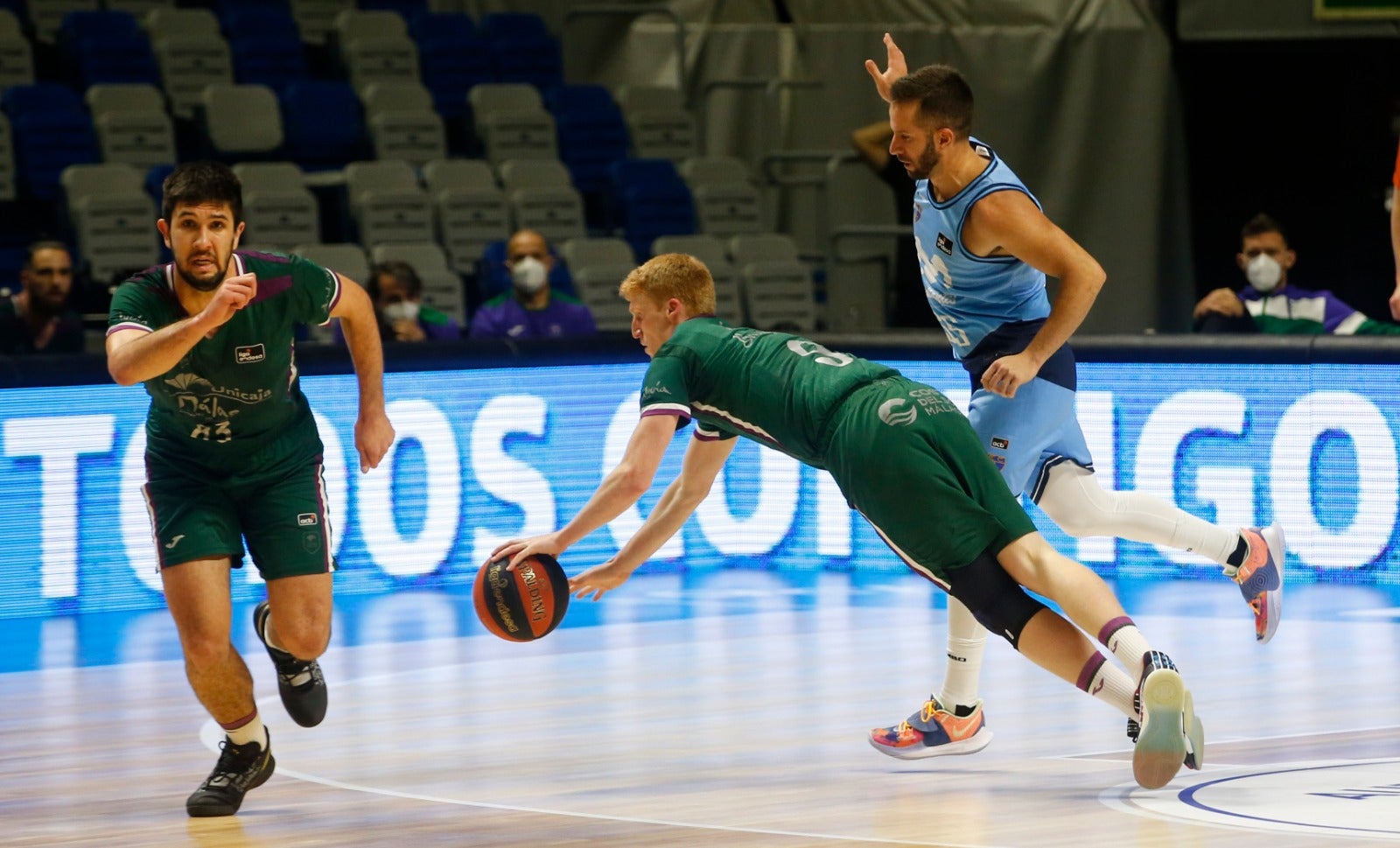 El equipo cajista somete al madrileño a base de triples (91-77)