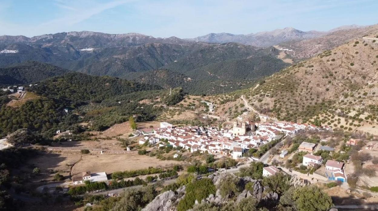 Parte del Valle y varios municipio del mismo, desde Alpandeire. 