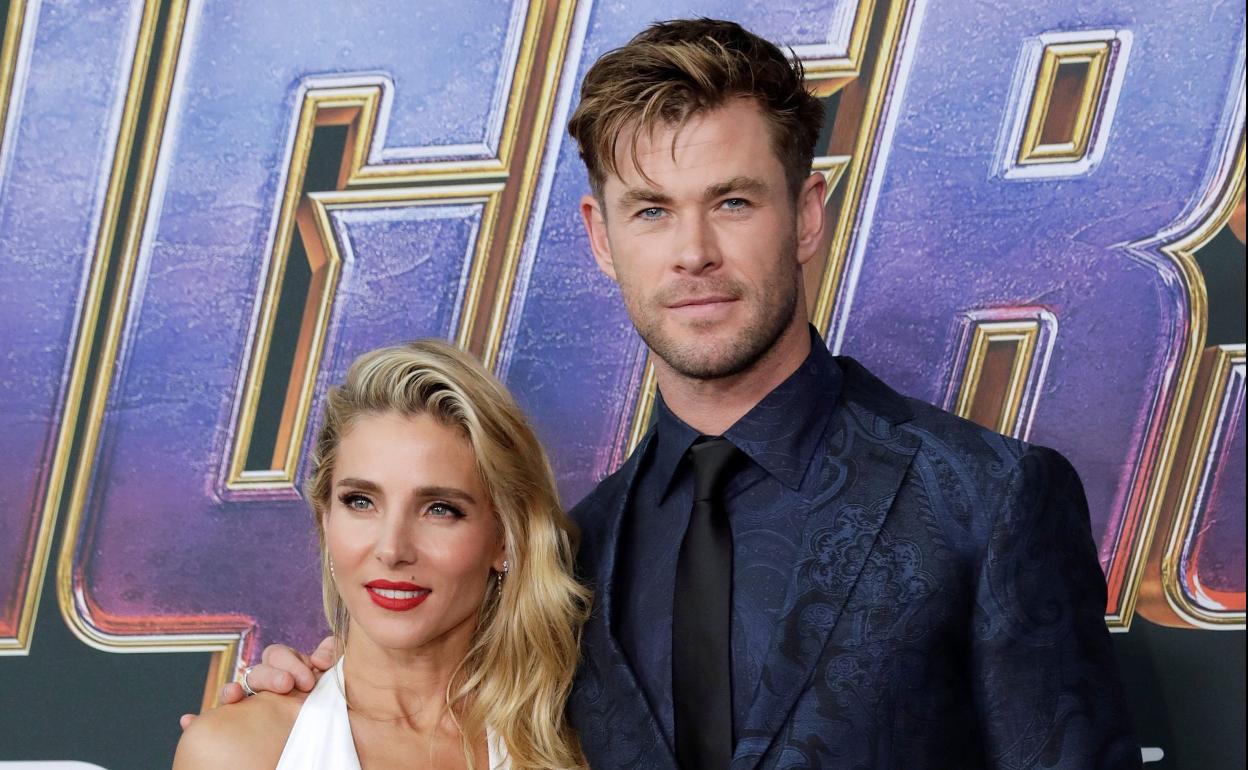 Elsa Pataky y Chris Hemsworth, en una imagen de 2019. 