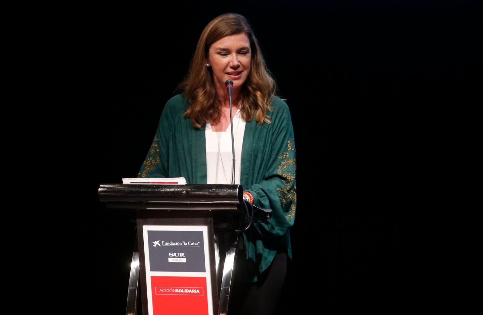 SUR y Fundación La Caixa premian el compromiso social de entidades y personas en un acto celebrado en el Auditorio del Museo Picasso Málaga