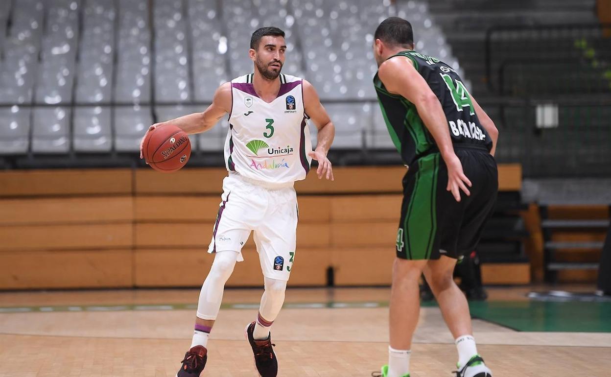 Jaime Fernández, en el duelo del martes ante el Joventut. 