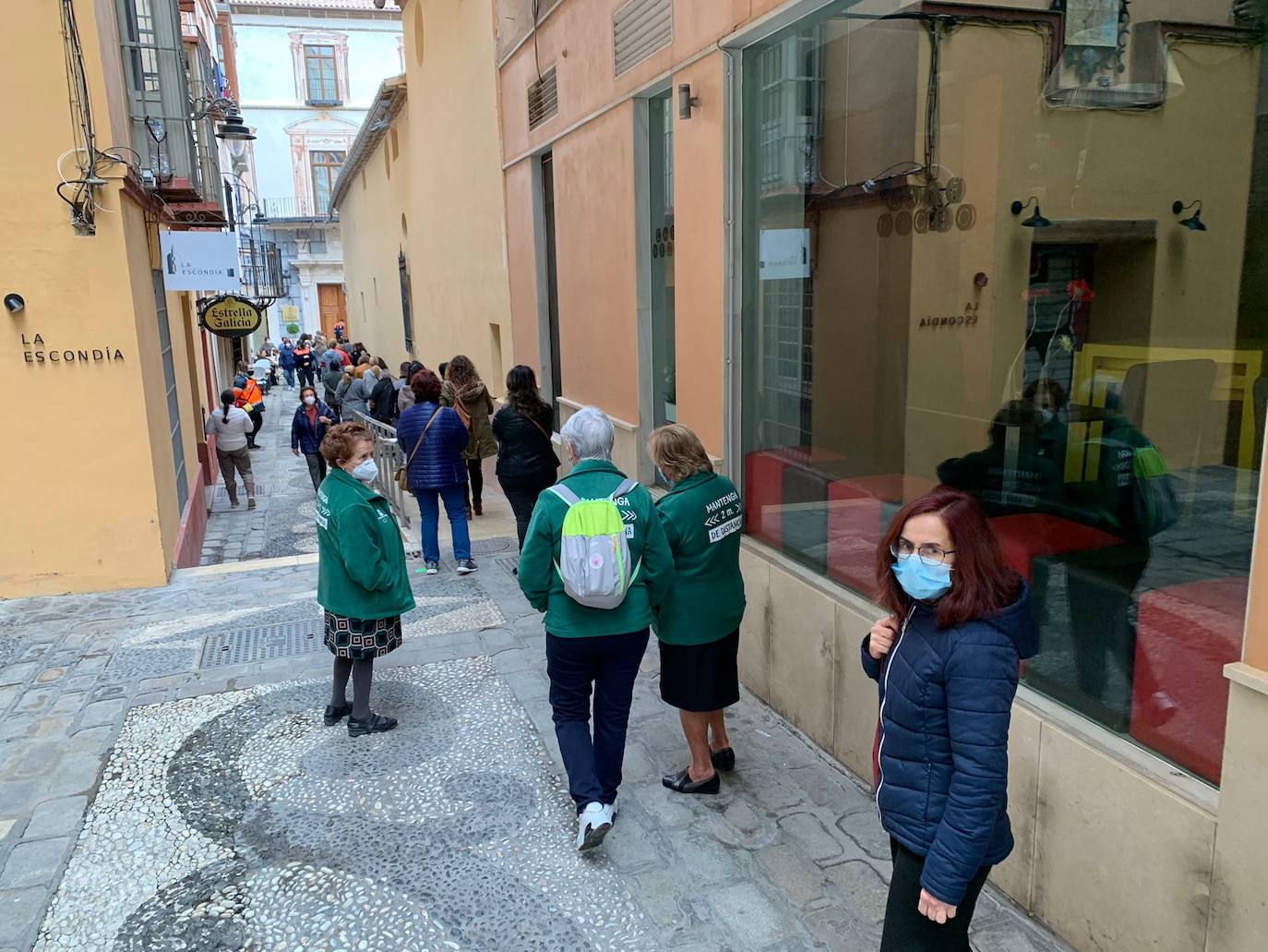 La imagen de Jesús de Medinaceli permanecerá expuesta para la veneración este viernes y sábado en la parroquia de Santiago, con medidas de distanciamiento.
