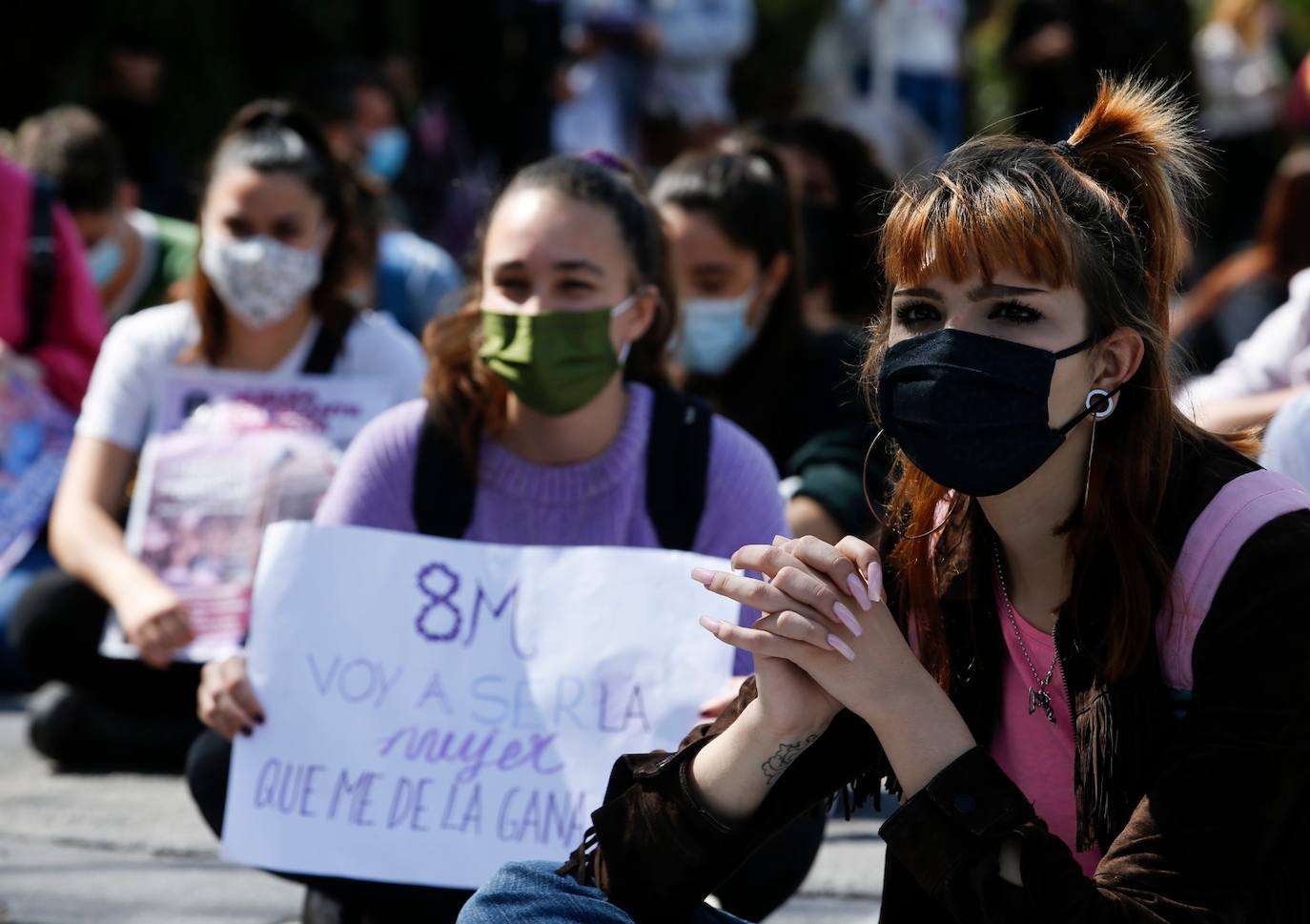 Marcha este 8-M por la mañana por el Centro. 