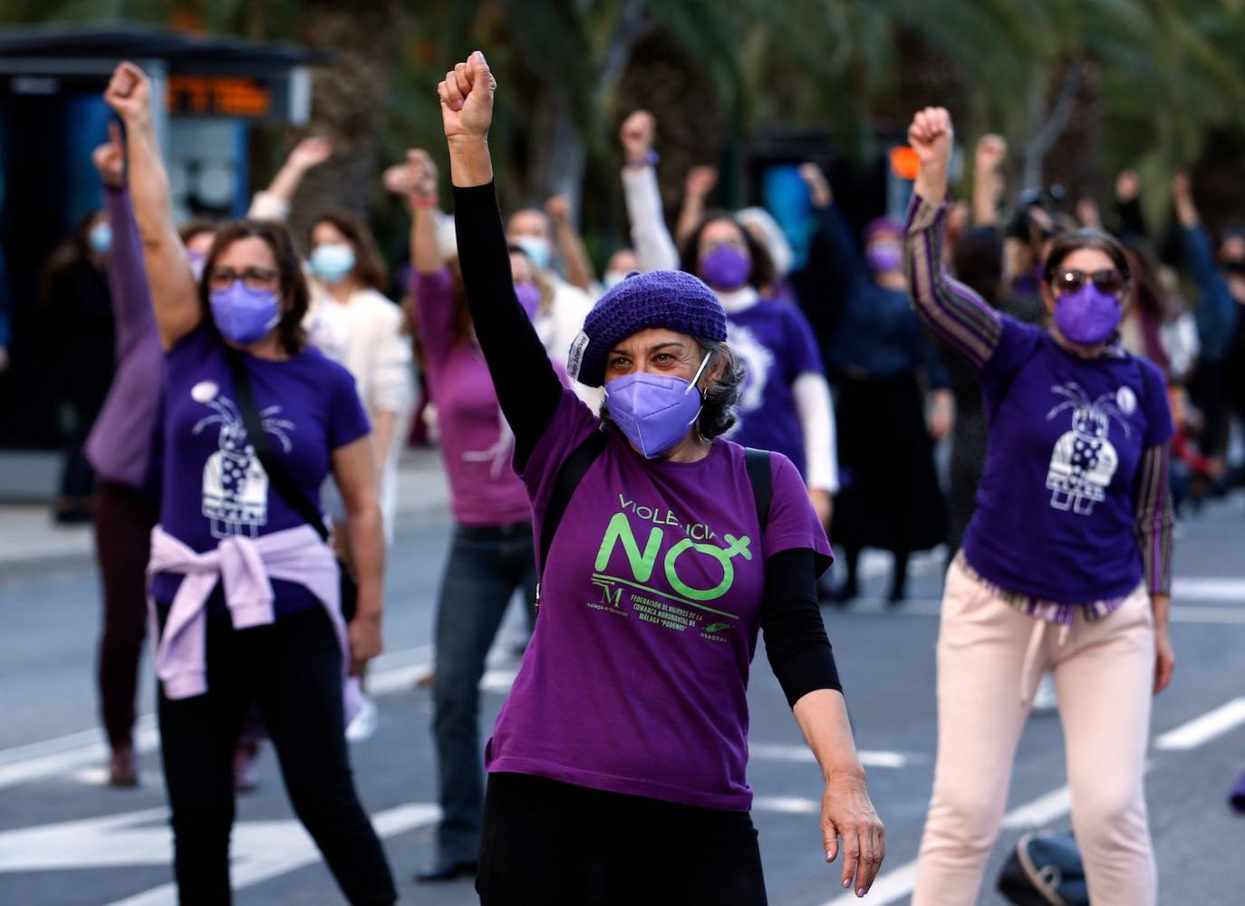 Baile feminista este 8-M por la tarde en el Paseo del Parque. 