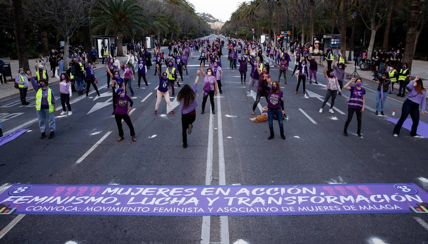 Baile feminista este 8-M por la tarde en el Paseo del Parque. 