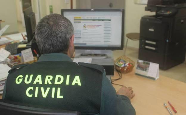Imagen de archivo de un guardia civil.