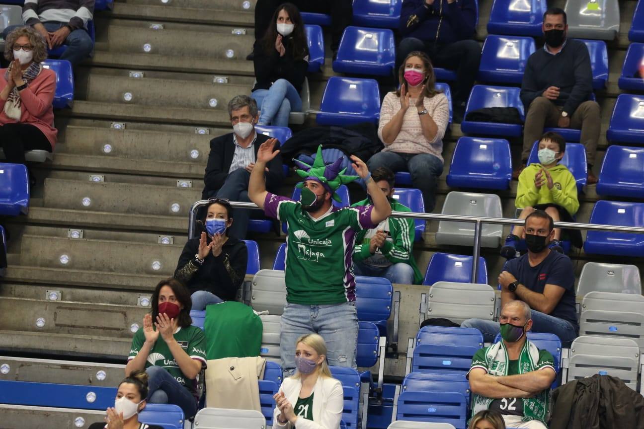 Derrota del Unicaja ante el Mónaco en el Carpena (89-98). 