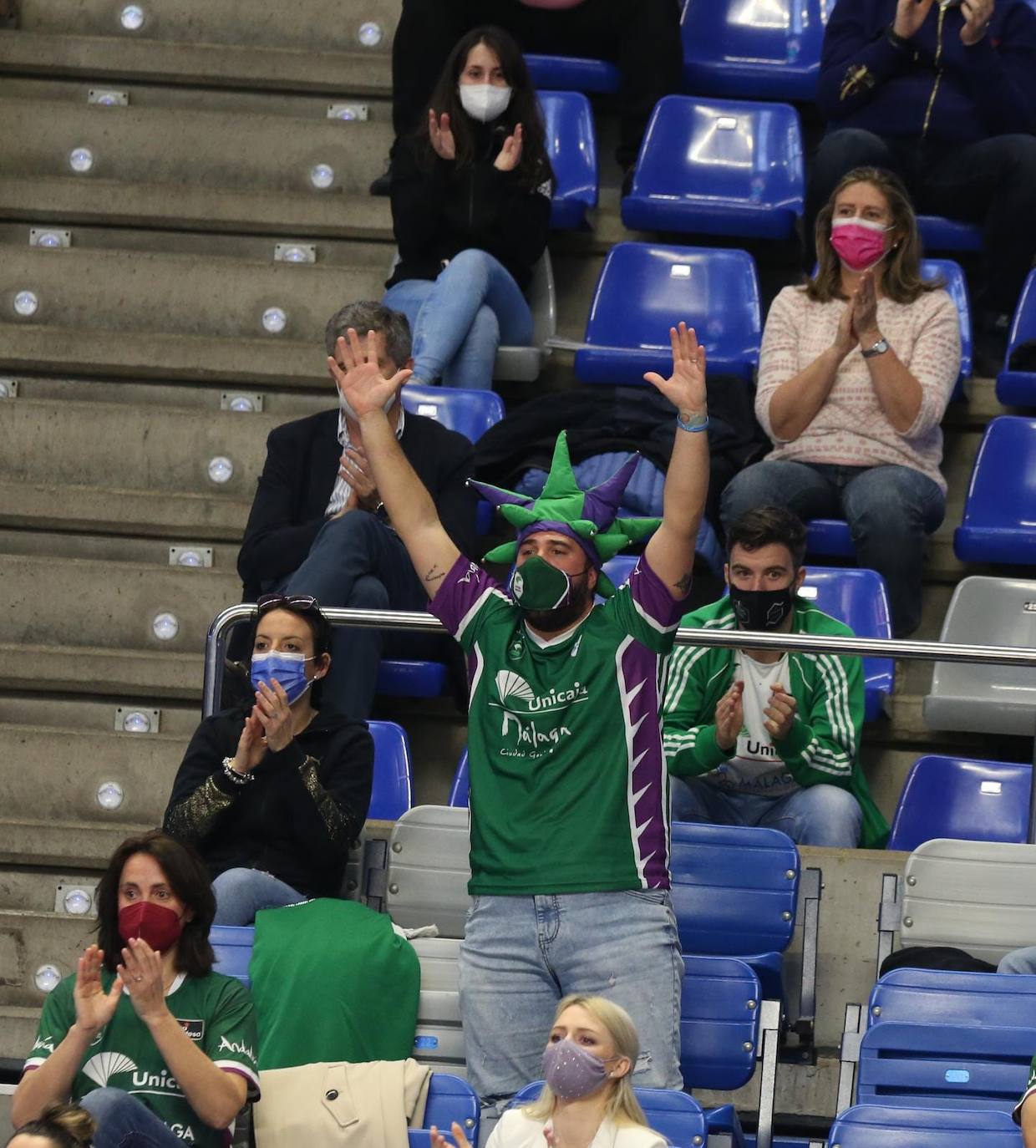 Derrota del Unicaja ante el Mónaco en el Carpena (89-98). 